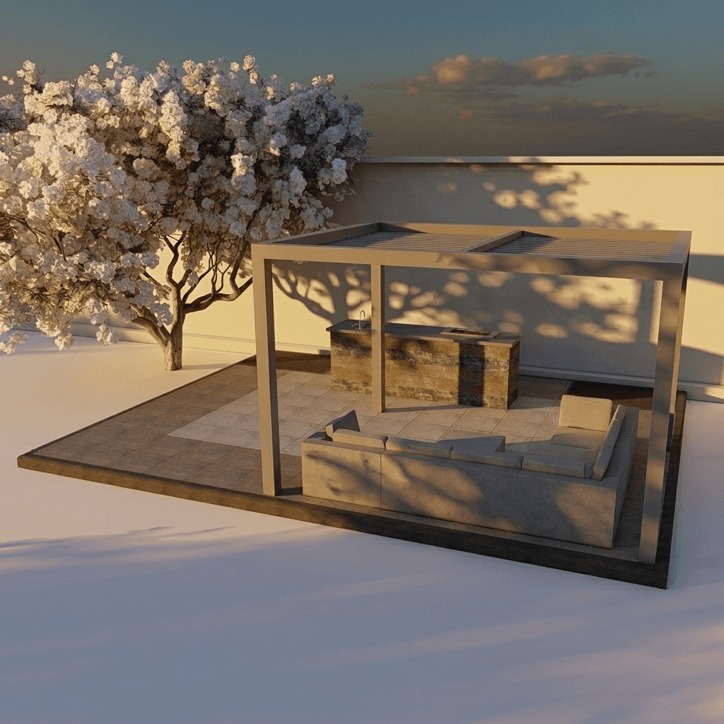 Dining Area 3043 - 7.91 x 6.12 m